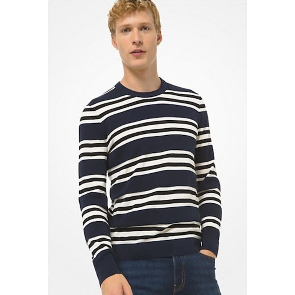 Michael Kors- Striped Men's Sweater- size Large